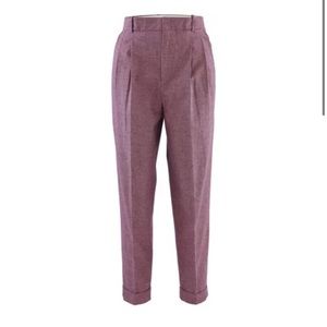 Isabel Marant Purple Ankle Pants